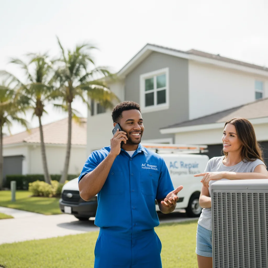 AC Repair Pompano Beach customer support in Clarion